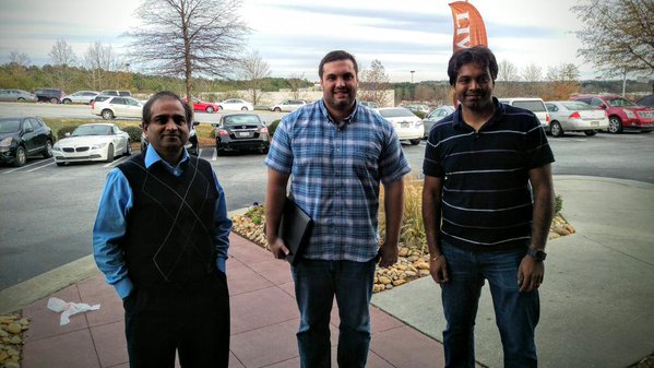HL™ Team Members (from left to right): Chaganti, Ph.D; Calleja, Ph.D; and Arumalla, MSc.